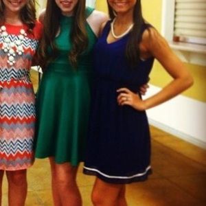 Stunning deep purple dress